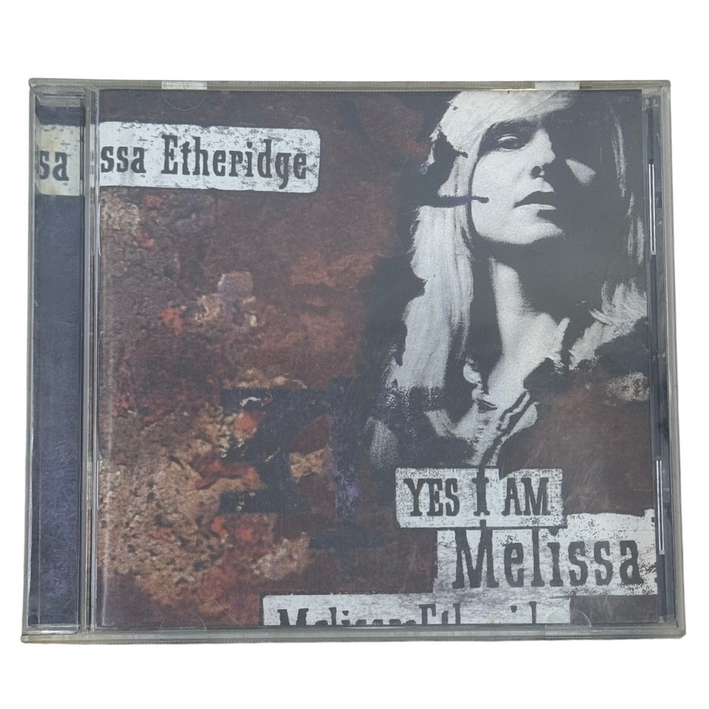 Melissa Etheridge Yes I Am CD Album 1993 Island Records Rock CRC 422 848 660-2‎